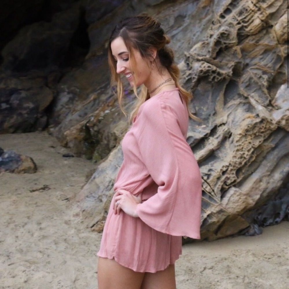 mauve romper - Picture 1 of 3